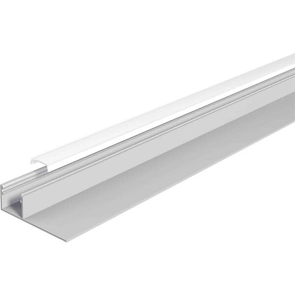 EVN-Lichttechnik Alu-Profil m. Abdeckung opal, 2m APTB1AM200